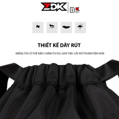 Túi Rút Thể Thao ZDK B5 - Có Ngăn Đựng Giày, Chống Thấm, 18L