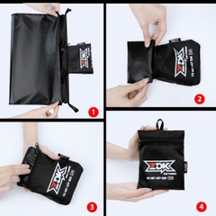 Túi Dây Rút Thể Thao Gấp Gọn Chống Nước ZDK B2 – Đựng Giày Du Lịch Tiện Lợi