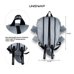 Balo Khủng Long UNISWAP – Nhiều Màu Dễ Thương, Nhung Mịn, Đựng Laptop 15 Inch
