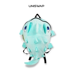 Balo Khủng Long UNISWAP – Nhiều Màu Dễ Thương, Nhung Mịn, Đựng Laptop 15 Inch