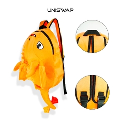 Balo Rồng Sún Răng UNISWAP –Vải Nhung Mềm Mịn, Dễ Thương