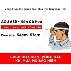 Mũ Bảo Hiểm Nửa Đầu AGU A39 Cá Heo – Màu Xám Titanium Nhám, Hot Trend 2025