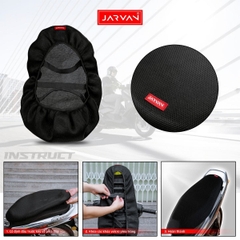 Bọc Yên Xe Máy JARVAN – Vải Lưới 3 Lớp Thoáng Khí, Êm Ái, Chống Thấm Nhẹ