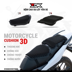 Đệm Cao Su ZDK Y2 - Lót Yên Xe Sau Êm Ái, Thoáng Khí Và Chống Trượt