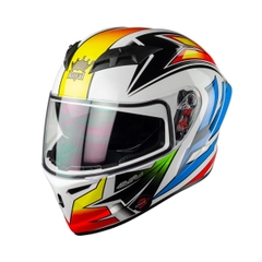 Mũ bảo hiểm fullface Royal M266 2 kính – Tem Dragon Boy, chính hãng