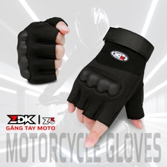 Găng Tay Motor ZDK Z5 – Gù Cao Su Bảo Vệ, Mút SBR Chống Va Đập, Da Lộn Thoáng Khí