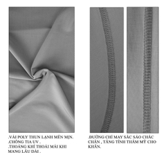 Khăn trùm đầu Swat 3in1 thun lạnh – Khăn đa năng chống nắng đi phượt