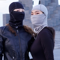 Khăn Trùm SWAT F1 – Vải Lưới Lycra Spandex Co Giãn 4 Chiều, Logo Phản Quang 7 Màu, Thoáng Khí, Thời Trang