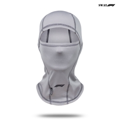 Khăn Trùm SWAT F1 – Vải Lưới Lycra Spandex Co Giãn 4 Chiều, Logo Phản Quang 7 Màu, Thoáng Khí, Thời Trang