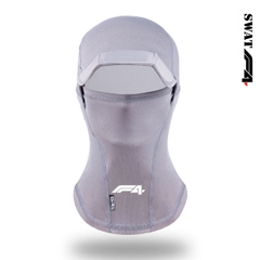 Khăn Trùm Đầu SWAT F4 – Vải Kim Cương Cotton Polyester Spandex, Diềm Mũ Gấp Gọn, Logo Phản Quang, Chống Nắng Toàn Diện