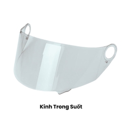 Phụ Kiện Thay Thế Fullface AGU A138 – Kính, Chốt Kính, Thông Gió, Chắn Cằm Chính Hãng