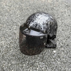 Kính Bogo KLT A36 Gắn Mũ Bảo Hiểm 1/2 & 3/4 – Kính PC Chống Trầy, Chống UV, Dễ Nâng Hạ