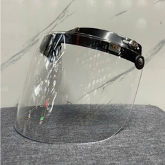 Kính Bogo KLT A36 Gắn Mũ Bảo Hiểm 1/2 & 3/4 – Kính PC Chống Trầy, Chống UV, Dễ Nâng Hạ