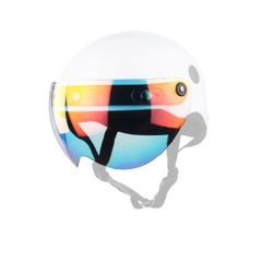 Kính Nửa Mặt Gắn Mũ Bảo Hiểm 1/2 & 3/4 – Màu Trà, Trong, Revo Bubble Chống UV