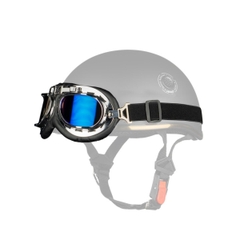 Kính Phi Công Gắn Mũ Bảo Hiểm Unisex Trợ Gió Chống UV – Bảo Hộ Mắt Khi Chạy Moto, Phượt Đường Dài