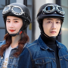 Kính Phi Công Gắn Mũ Bảo Hiểm Unisex Trợ Gió Chống UV – Bảo Hộ Mắt Khi Chạy Moto, Phượt Đường Dài