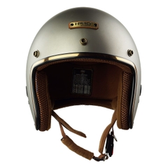 Mũ Bảo Hiểm 3/4 HP04 Xám Titanium – Cổ Điển, Nhẹ Đầu, Chính Hãng HPPRO