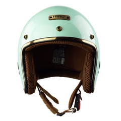 Mũ Bảo Hiểm 3/4 HPPRO HP04 Màu Xanh Pastel Bóng – Form Nhỏ Gọn, Chuẩn An Toàn Quatest 2