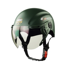 Mũ bảo Hiểm Nửa Đầu HP0K Có Kính - Flashsale Đủ Màu