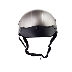 Mũ Bảo Hiểm Nửa Đầu HP02B Màu Chuột Nhám – Chính Hãng HPPRO Helmets