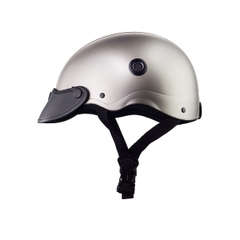 Mũ Bảo Hiểm Nửa Đầu HP02B Màu Chuột Nhám – Chính Hãng HPPRO Helmets
