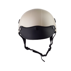 Mũ Bảo Hiểm Nửa Đầu HP02B – Màu Kem Nhám, Chính Hãng HPPRO