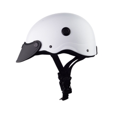 Mũ Bảo Hiểm Nửa Đầu HP02B Màu Trắng Nhám – Thương Hiệu HPPRO Helmets