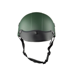 Mũ bảo hiểm nửa đầu HP02B xanh lính nhám – Chính hãng HPPRO Helmets