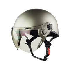 Mũ Bảo Hiểm Nửa Đầu HP03K Có Kính - Flashsale Đủ Màu