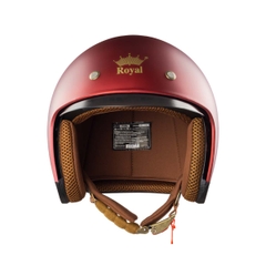Mũ Bảo Hiểm 3/4 Royal M139 Kính Âm Màu Đỏ Đô Chính Hãng | Tiện Lợi Đi Phố, Thời Trang