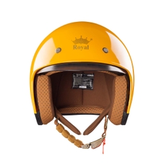 Mũ Bảo Hiểm 3/4 Royal M139 Kính Âm Màu Vàng Bóng Chính Hãng | Tiện Lợi Đi Phố, Thời Trang