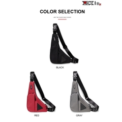 Túi Đeo Chéo ZDK D6 Chống Thấm, Nhiều Ngăn Tiện Lợi, Dây Đeo Điều Chỉnh, Phù Hợp Cả Nam Nữ