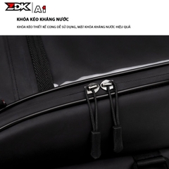 Túi Hít Bình Xăng ZDK A1 – Da Simili Kháng Nước, Nam Châm Vĩnh Cửu, Cảm Ứng Điện Thoại 7L đa năng