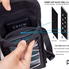 Túi Mini Treo Đầu Xe Máy ZDK K1 | Túi Đựng Điện Thoại Cảm Ứng – Vải Oxford Cao Cấp