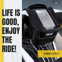 Túi Treo Đầu Xe Máy ZDK K2 Đựng Điện Thoại Cảm Ứng
