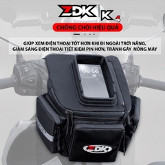 Túi Treo Đầu Xe Máy ZDK K4 – Tặng Kèm Bọc Chống Nước ZDK Chính Hãng