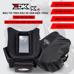Túi Treo Đầu Xe Máy ZDK K4 – Tặng Kèm Bọc Chống Nước ZDK Chính Hãng