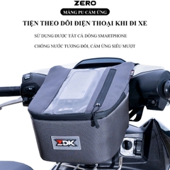 Túi Treo Đầu Xe Máy ZDK Zero – Kháng Nước Nhẹ, Ngăn Rộng 5-6L