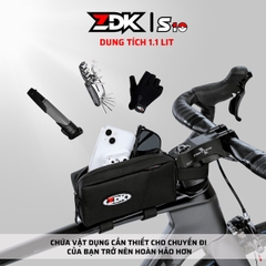 Túi Treo Xe Đạp ZDK S10 Chính Hãng | Vải Oxford Kháng Nước, Thiết Kế Thể Thao Gọn Nhẹ