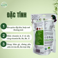 Táo đỏ hữu cơ Organic Life Dried Jujube 500g