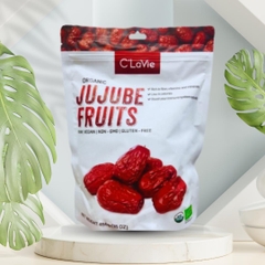 Táo Đỏ Hữu Cơ Green Nature 500gr Organic Jujube Fruit C'Lavie Clavie Hữu cơ Lượng đường thấp Tự nhiên