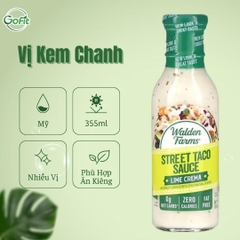 Sốt Taco, Street Taco Sauce,Walden Farms, 355ml