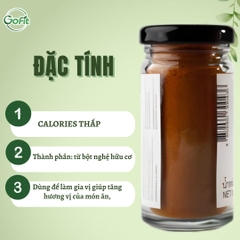 Bột gừng - Bột Quế - Bột Nghệ hữu cơ 30g LumLum - Organic Ginger Powder