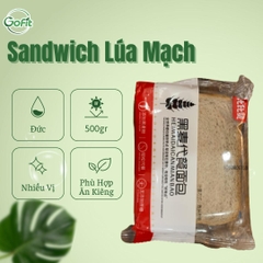Bánh mì đen Lúa Mạch/Khoai Lang Sandwich không đường Nội địa Trung