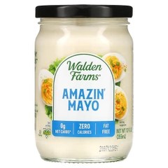 Sốt Mayo Walden Farms  | Tuyệt vời cho bánh mì | Bánh mì kẹp thịt | Taco | Kết thúc | khoai tây chiên