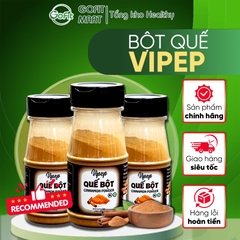 Bộ Sản Phẩm Gia Vị VIPEP - Gừng- Sả - Quế - Nghệ