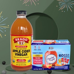 Giấm Táo - Tinh Bột  - Gia Vị Healthy tại Gofitmart