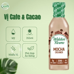 Kem Cafe Walden Farms, Coffee Creamer nhiều vị, 355ml