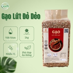 1Kg Gạo lứt dẻo Điện Biên ăn kiêng, thực dưỡng SEN FOOD