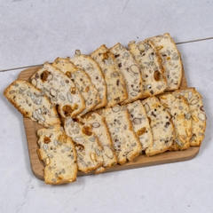 Bánh Biscotti heathly, nguyên cám hạt dinh dưỡng, 3 vị